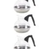 BUNN® BUNN 06100.0101: Easy Pour® Coffee Decanter, 3 Pack -Koffee Express Shop 3 black easy pour 2nd