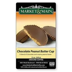Market & Main® Chocolate Peanut Butter Cup Flavored Coffee (6 Bags/12 Oz) -Koffee Express Shop 41raklw6s2l 1