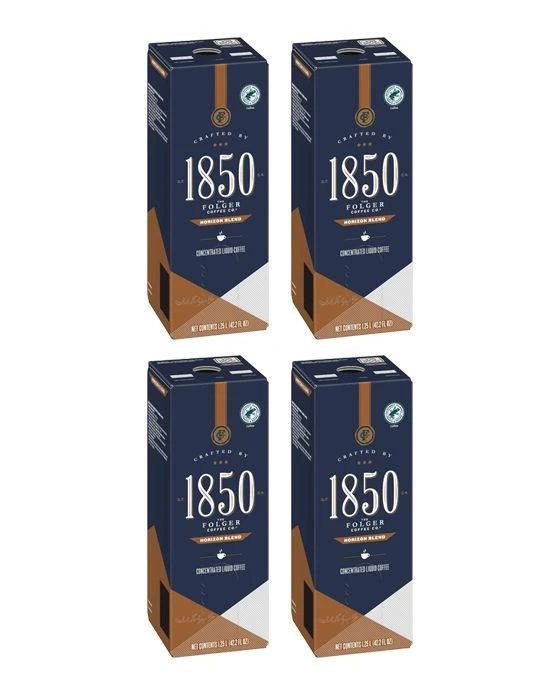 Folgers 1.25 Liter 1850 Horizon Blend (Replaces Dark Roast) (Four Boxes) 3 Folgers 1.25 Liter 1850 Horizon Blend (Replaces Dark Roast) (Four Boxes)