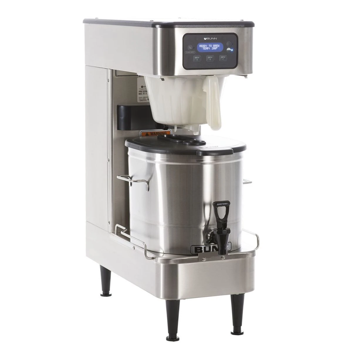 BUNN® Bunn 52000.0001 ITB-LP Automatic Tea Brewer, Low Profile, Display Label Overlay Kit 3 BUNN® Bunn 52000.0001 ITB-LP Automatic Tea Brewer, Low Profile, Display Label Overlay Kit