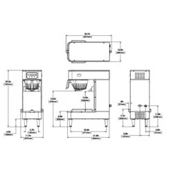 BUNN® Bunn 52000.0001 ITB-LP Automatic Tea Brewer, Low Profile, Display Label Overlay Kit 7 BUNN® Bunn 52000.0001 ITB-LP Automatic Tea Brewer, Low Profile, Display Label Overlay Kit -Koffee Express Shop 52000.9997 itb lp sht4 i 3