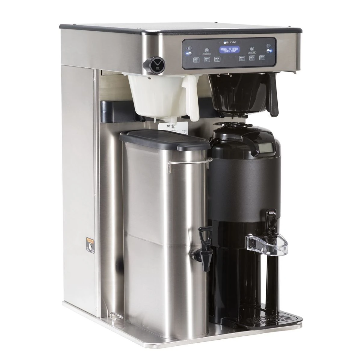 BUNN® Bunn 52400.0000 ITCB Infusion Series Twin HV (High Volume) Tea/Coffee Brewer, 120/240V 3 BUNN® Bunn 52400.0000 ITCB Infusion Series Twin HV (High Volume) Tea/Coffee Brewer, 120/240V