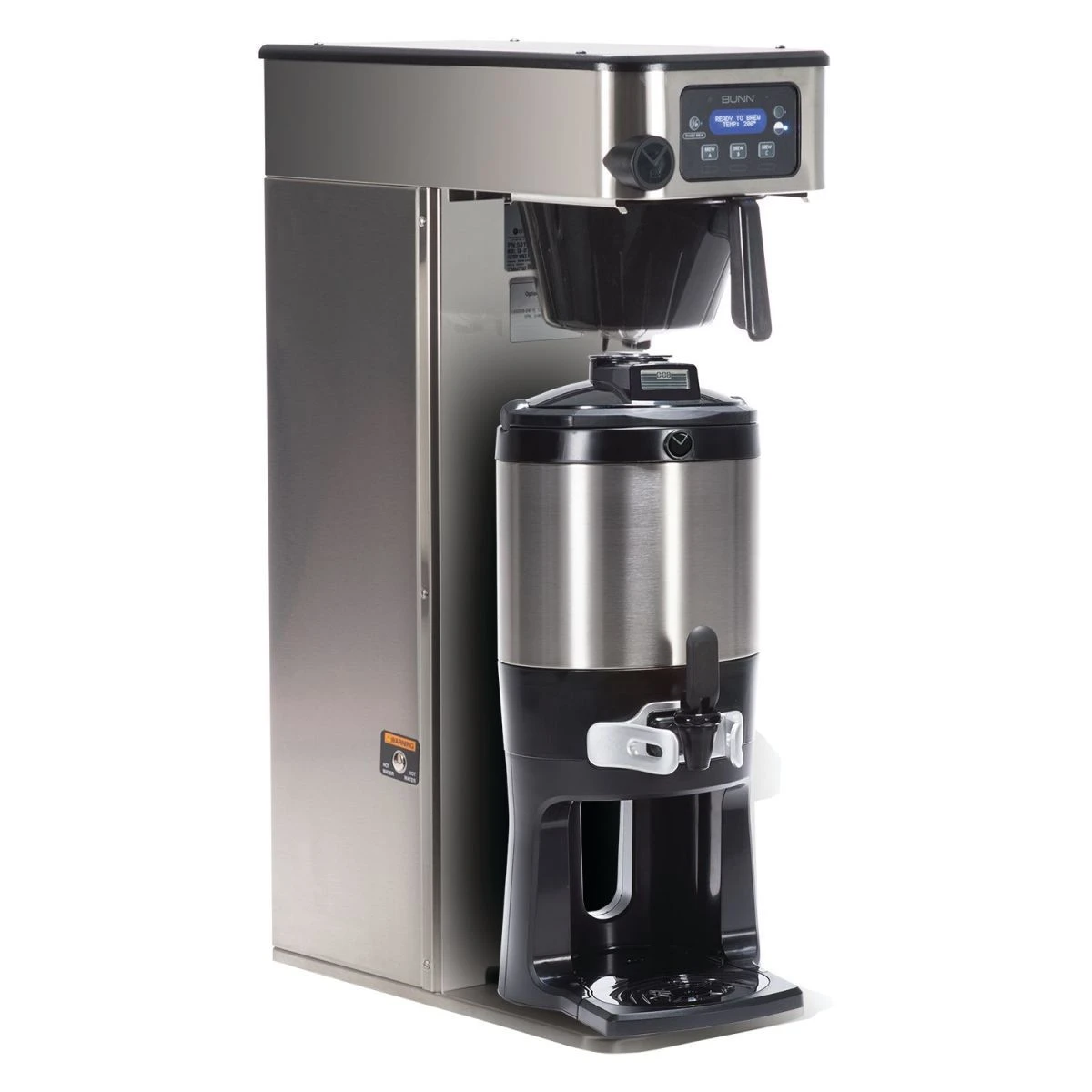 BUNN® Bunn 53100.0001 BrewWISE ICB-DV Infusion Stainless Steel Dual Voltage Tall Coffee Brewer - 120V Or 120/208V-240V, 4050W 3 BUNN® Bunn 53100.0001 BrewWISE ICB-DV Infusion Stainless Steel Dual Voltage Tall Coffee Brewer - 120V Or 120/208V-240V, 4050W