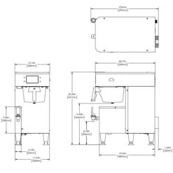 BUNN® Bunn 54300.0100 ICB TF ThermoFresh® 1.0 Gallon Platinum Edition™, 120/240V Stainless -Koffee Express Shop 54300.0100 icb tf pe 3