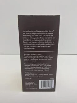 Farmer Brothers Premium: Chai Spice Hot Tea, 6/25 Ct Tea Boxes -Koffee Express Shop 81cikjmfhsl. sy679 1