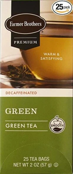 Farmer Brothers Premium: Decaf Green Tea, 2/25 Ct Tea Boxes -Koffee Express Shop 81h9cq4yajl. sy679 pibundle 25 topright 0 0 sx284sy679sh20