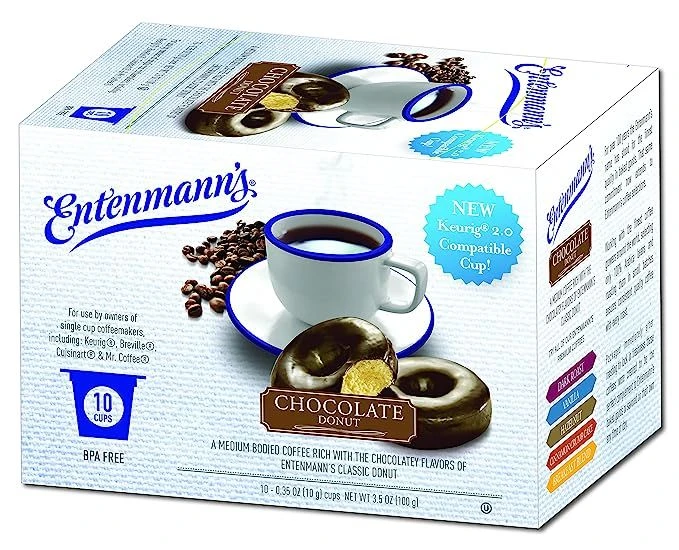 Entenmann's Single Serve Coffee, Chocolate Donut (200 Cups) 6 Entenmann's Single Serve Coffee, Chocolate Donut (200 Cups) - Image 4