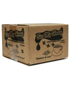 Bee My Honey Pure Granulated Honey, 1 Box (300 Packets)