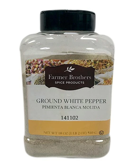 Farmer Brothers Ground White Pepper (1 Bottle/1 Lb 2 Oz) 3 Farmer Brothers Ground White Pepper (1 Bottle/1 Lb 2 Oz)