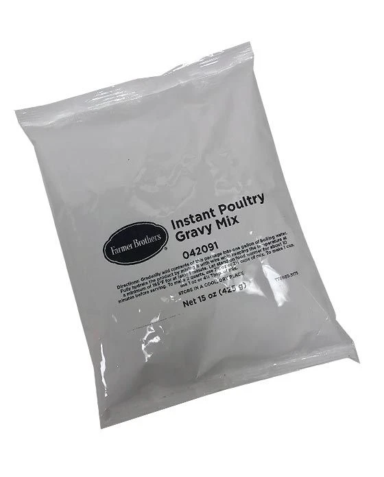 Farmer Brothers Instant Poultry Gravy (1 Bag/15 Oz) 3 Farmer Brothers Instant Poultry Gravy (1 Bag/15 Oz)