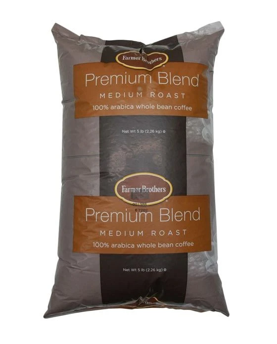 Farmer Brothers Medium Roast 100% Arabica Bean (1 Bag/5 Lbs) 3 Farmer Brothers Medium Roast 100% Arabica Bean (1 Bag/5 Lbs)