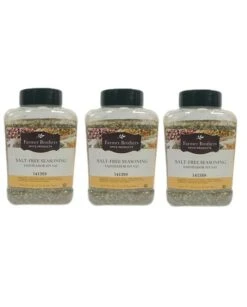 Farmer Brothers Salt-Free Seasoning (3 Bottles/1.25 Lb Ea.)