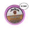 Jim Beam Spiced Honey Bourbon Flavored Single Serve Cups, 18 Cups -Koffee Express Shop Jim Beam Spiced Honey Bourbon Single Serve Cups 18 cups 2nd