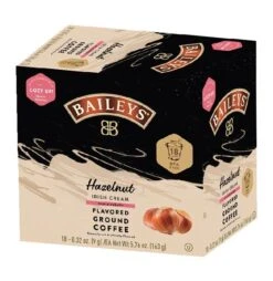 Baileys Bailey's, Hazelnut Irish Cream Flavored Coffee, 2/18 Single Serve Cups -Koffee Express Shop baileys hazelnut irish cream flavored coffee 18 single serve cups