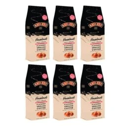 Baileys Bailey's, Hazelnut Irish Cream, Flavored Ground Coffee (6 Bags/10 Oz)