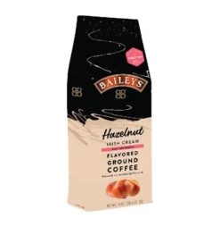 Baileys Bailey's, Hazelnut Irish Cream, Flavored Ground Coffee (6 Bags/10 Oz) 7 Baileys Bailey's, Hazelnut Irish Cream, Flavored Ground Coffee (6 Bags/10 Oz) -Koffee Express Shop baileys hazelnut irish cream flavored ground coffee 10 oz bag 1 1 1