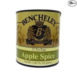 Bencheley Apple Spice Tea, 25 Tea Bags (1.46 Oz) -Koffee Express Shop bencheley apple spice tea1 1