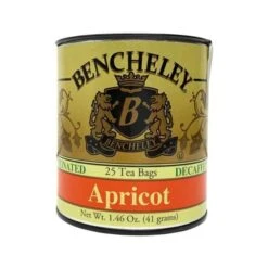 Bencheley Tea Bags, 6/25 Ct Apricot Decaffeinated Tea 7 Bencheley Tea Bags, 6/25 Ct Apricot Decaffeinated Tea -Koffee Express Shop bencheley apricot decaffeinated tea1