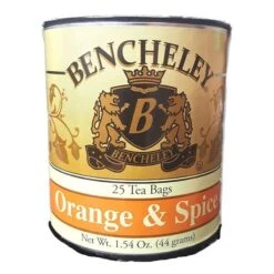 Bencheley Tea Bags, 6/25 Ct Orange & Spice Tea -Koffee Express Shop bencheley orange spice tea
