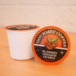 Blueberry Cinnamon Crumble Coffee, 100 Single Serve Cups -Koffee Express Shop bluberrycinnamon