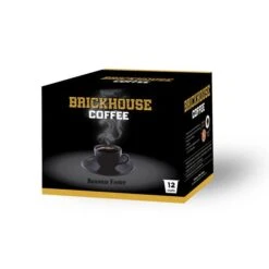 Brickhouse Single Serve Coffee, Bananas Foster, 72 Count -Koffee Express Shop brickhouse bananas foster single serve cups 12 count