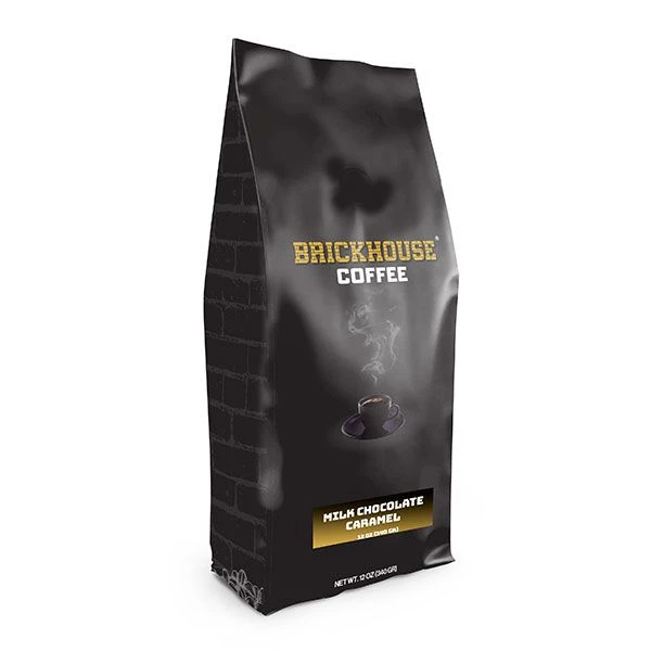 Brickhouse Ground Coffee, Milk Chocolate Caramel, 6/12 Oz Bags 4 Brickhouse Ground Coffee, Milk Chocolate Caramel, 6/12 Oz Bags - Image 2