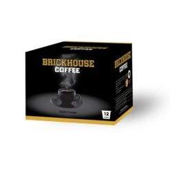 Brickhouse Single Serve Coffee, Irish Cream, 72 Count -Koffee Express Shop brickhouse irish cream single serve cups 12 count