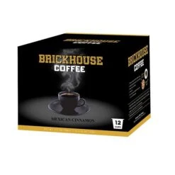Brickhouse Single Serve Coffee, Mexican Cinnamon, 72 Count -Koffee Express Shop brickhouse mexican cinnamon single serve cups 12 count 2