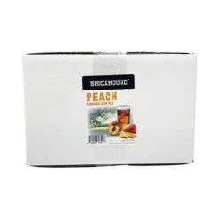 Brickhouse Peach Flavored Iced Tea, 24/3 Oz Packets, Loose Leaf With Filters 8 Brickhouse Peach Flavored Iced Tea, 24/3 Oz Packets, Loose Leaf With Filters -Koffee Express Shop brickhouse peach flavored iced tea 24 3oz 1