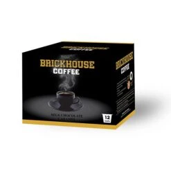 Brickhouse Single Serve Coffee, Milk Chocolate Caramel, 72 Count -Koffee Express Shop brickhouse single serve coffee milk chocolate caramel 12 count 1