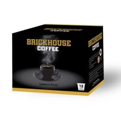 Brickhouse Single Serve Coffee, Southern Pecan, 72 Count -Koffee Express Shop brickhouse southern pecan single serve cups 12 count