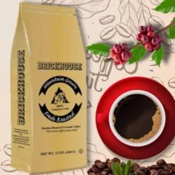 Brickhouse 100% Colombian Ground Coffee, 2/12 Oz Bags -Koffee Express Shop brickhouse100colombian 1