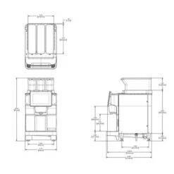 BUNN® Bunn 55400.0103 Fast Cup Bean To Cup Coffee Brewer 208-240V 60HZ 6 BUNN® Bunn 55400.0103 Fast Cup Bean To Cup Coffee Brewer 208-240V 60HZ -Koffee Express Shop bunn 55400.0100 fast cup 2 1 1