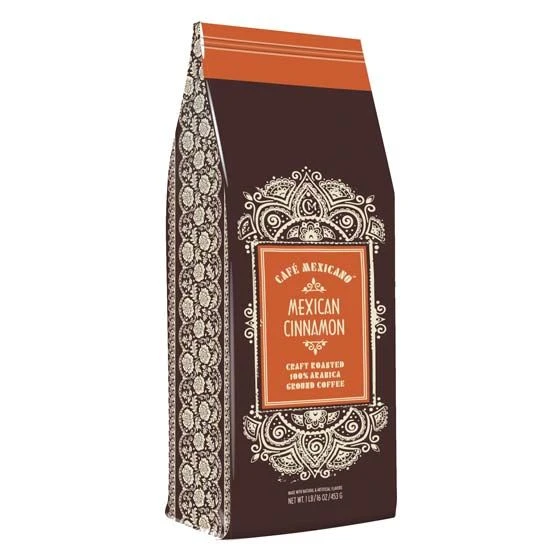 Cafe Mexicano Ground Coffee, Mexican Cinnamon, 1 Lb Bag (6 Pack) 4 Cafe Mexicano Ground Coffee, Mexican Cinnamon, 1 Lb Bag (6 Pack) - Image 2