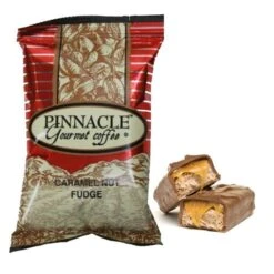 Pinnacle Caramel Nut Fudge Ground Coffee (24-2.25 Oz Bags) -Koffee Express Shop caramelnutfdge