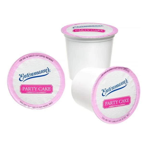 Entenmann's Party Cake Flavored Coffee Single Serve Cups For Keurig K-Cup Brewer, 100 Count 4 Entenmann's Party Cake Flavored Coffee Single Serve Cups For Keurig K-Cup Brewer, 100 Count - Image 2