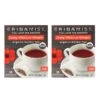 China Mist - Zesty Hibiscus Ginger Organic Black Full Leaf Tea Sachet, 2 Boxes 15 Count Each - Biodegradable And Individually Wrapped