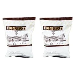 Edono Rucci Hot Chocolate Cappuccino Mix, 2/2 Lb Bag -Koffee Express Shop edono rucci hot chocolate cappuccino mix 2 lb 2bag