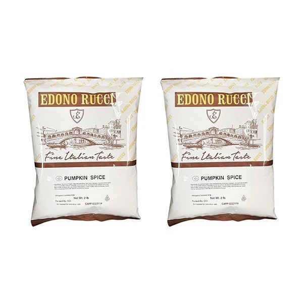 Edono Rucci Pumpkin Spice Cappuccino Mix, 2 Bags (2 Lbs Each) 3 Edono Rucci Pumpkin Spice Cappuccino Mix, 2 Bags (2 Lbs Each)