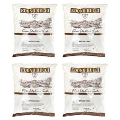 Edono Rucci Spiced Chai Tea Latte 4 Bags (2 Lbs Each)