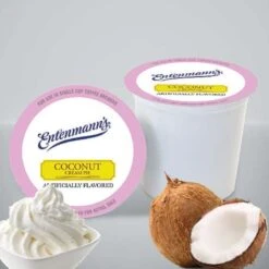 Entenmann's Single Serve Coffee, Coconut Cream Pie 200 Count -Koffee Express Shop entcoconutcreampie 3