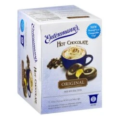 Entenmann's Single Serve Coffee, Hot Chocolate Original, 6/12 Count -Koffee Express Shop entenmann s hot chocolate 12 count 2 1