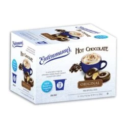 Entenmann's Single Serve Coffee, Hot Chocolate Original, 6/12 Count -Koffee Express Shop entenmann s original hot chocolate k cups 12 count 1