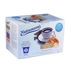 Entenmann's Single Serve Coffee, Hazelnut 4/10 (40 Count) -Koffee Express Shop entenmanns hazelnut single serve cups 10 cups 1