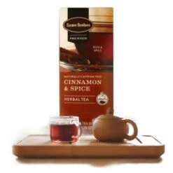 Farmer Brothers Premium: Cinnamon Hot Tea, 2/25 Ct Tea Boxes 6 Farmer Brothers Premium: Cinnamon Hot Tea, 2/25 Ct Tea Boxes -Koffee Express Shop fbcinnamonspice 1