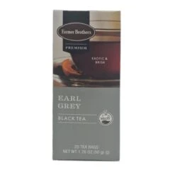 Farmer Brothers Premium: Earl Grey Hot Tea, 2/25 Ct Tea Boxes -Koffee Express Shop fbearlgreyblacktea2 2
