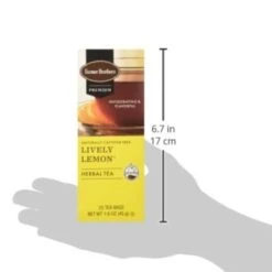 Farmer Brothers Premium: Lively Lemon Hot Tea, 2/25 Ct Tea Boxes 10 Farmer Brothers Premium: Lively Lemon Hot Tea, 2/25 Ct Tea Boxes -Koffee Express Shop fbliveltlemon3 2