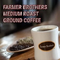 Farmer Brothers Medium Roast Ground Coffee (3 Bags/5 Lbs) -Koffee Express Shop fbmediumroadstcoffee 1 1