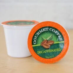 100% Colombian Decaf Coffee, 50 Single Serve Cups -Koffee Express Shop gourmentcoffeedecaf 1