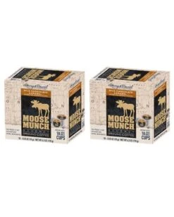 Harry & David Milk Chocolate Caramel Moose Munch Single-Serve Coffee 2/18 Count -Koffee Express Shop harry david milk chocolate caramel moose munch single serve coffee 2 box 36 ct